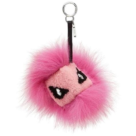 fendi fur charm|Fendi shearling bag.